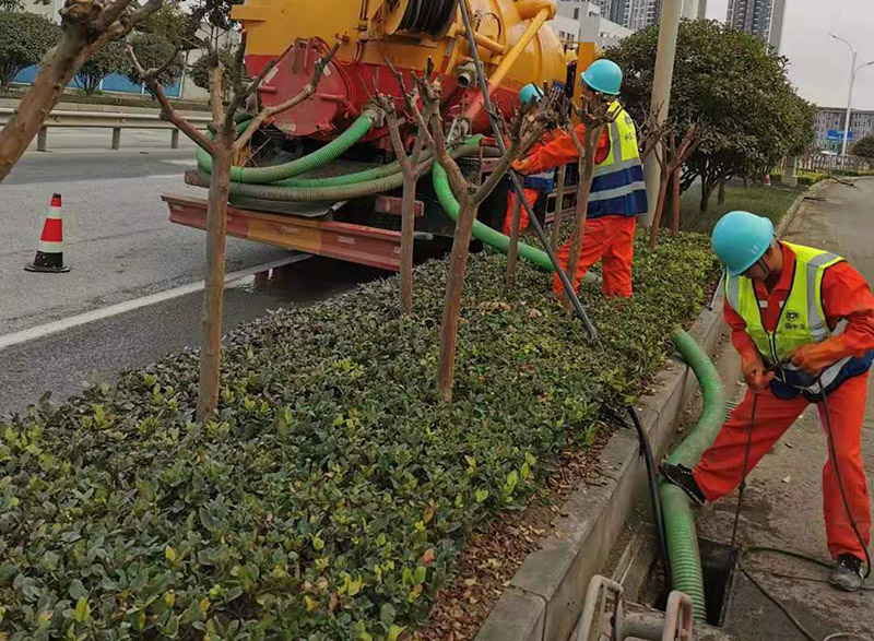 怀集市政管道清淤